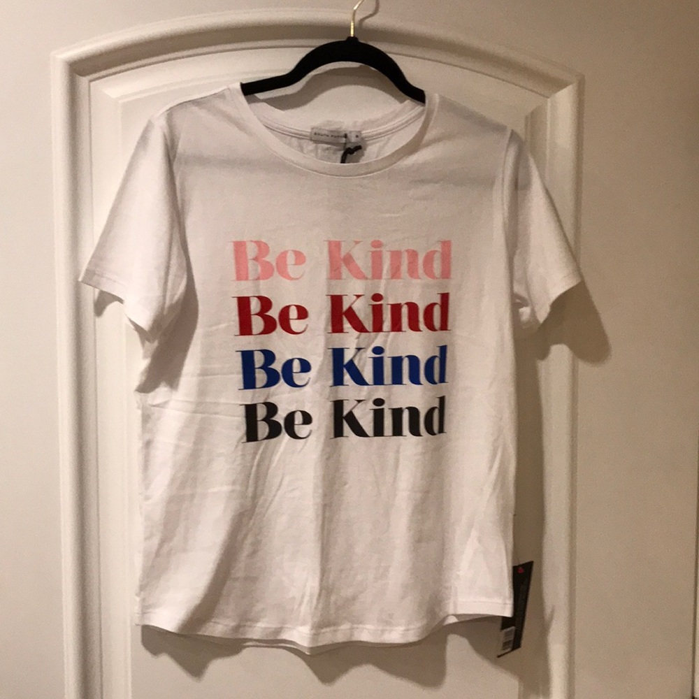 South Parade Lola-loose Tee Be kind white size S